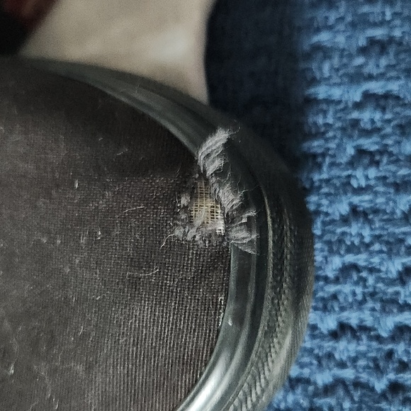 Mens all black canvas old skool size 11 - Picture 4 of 5